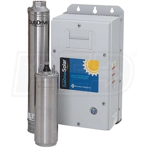 franklin submersible water pump box